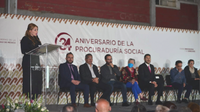 Festejo del 34 Aniversario de la Procuraduría Social