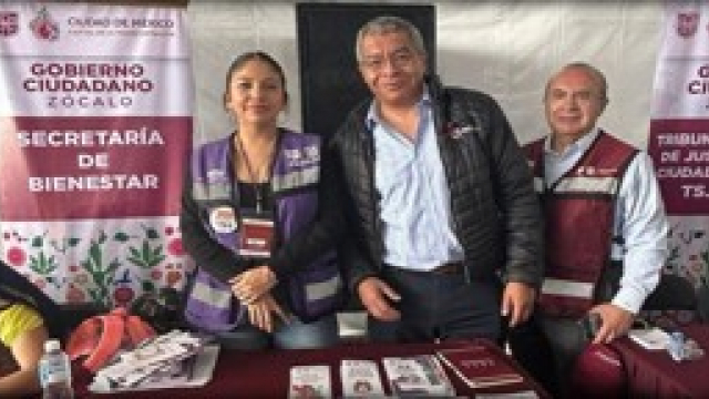Participación al Zócalo de Gobierno Ciudadano