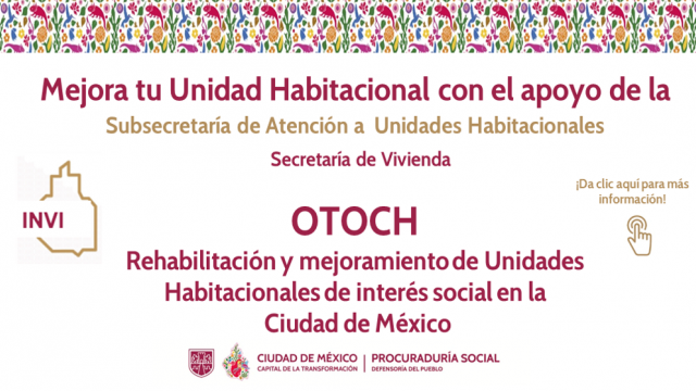 ATENCIÓN A UNIDADES HABITACIONALES